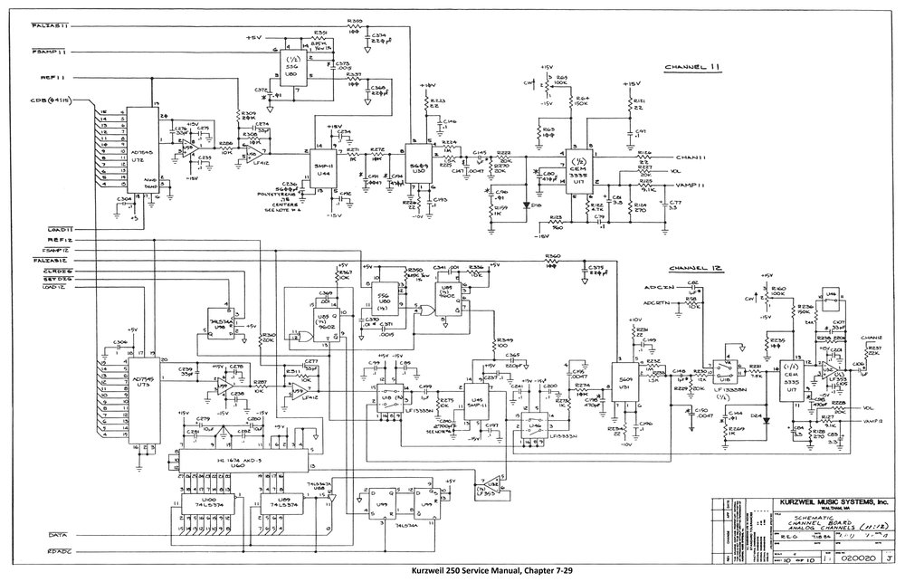 Schematic Channel Board, 10 sheets - Sheet 10